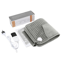 (30x125cm, UK) Heating Pad Belt 10 Levels Warm Hand Warmer Hot Compress Waist Support Winter Thermal Therapy Mat 30x125cm Wool