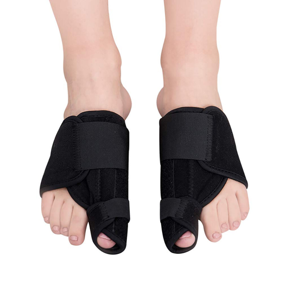 Children Bunion Corrector with Adjustable Toe Alignment, Kids Toe Straightener for Night Foot Pain Relief