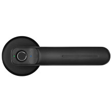 Fingerprint Door Lock with Fast Access, MultiUser Recognition, Key Backup and Durable Zinc Housing for Home and Office