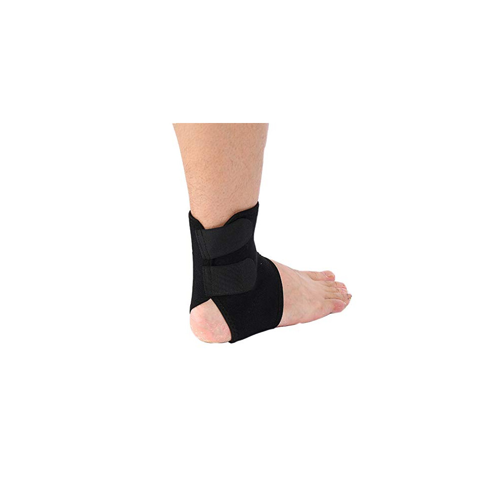 Ankle Brace 4pcs Set, Adjustable Compression Support and Stabilizer for Sprained Ankle Running