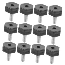 Adjustable Furniture Leveling Feet 12pcs Heavy Duty Non Slip Leg Pads for Tables Chairs Cabinets