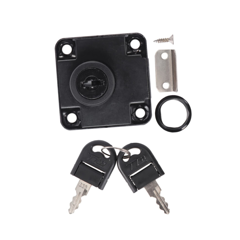 Zinc Alloy Cam Lock With Keys For Mailbox Drawer Cabinet Â Secure Keyed Locking Easy Installation 9351714500210