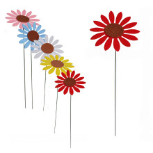 5 Pack Natural Felt Garden Stake Handmade Outdoor Plant Marker