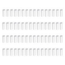 Pack of 32 Greenhouse Film Clips Secure PVC-64 white 6.1x1.27cm