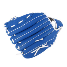 Softball Glove 12.5 Inches Blue Outfield Mitt PU