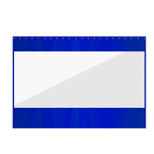Clear PVC Tarp 1x0.8m Transparent Waterproof Tarpaulin for Outdoor Patio Curtains, Wind and Dust Shield, Custom Size
