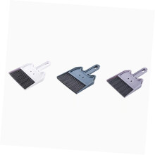 2 Sets Mini Broom and Dustpan Set with Soft Fine Bristles for Home Office Desk Cleaning
