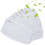 PM2.5 Activated Carbon Filter Replacement 10 Pack, 5Layer Disposable Protective Insert for Face Mask 1
