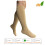 Plus Size Compression Socks 2030mmHg Extra Wide Calf Closed Toe Beige 2XLarge 2