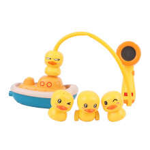Little Yellow Duck Bath Shower Head - Suction Cups