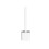(white) Silicone flex toilet brush 1