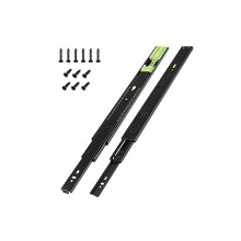 2 Pairs 22 Inch Soft Close Drawer Slides Heavy Duty, Ball Bearing Full Extension Cabinet Slides 200 LB Capacity