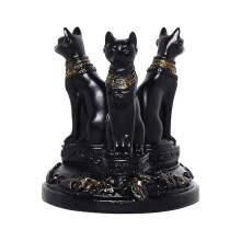 Hars katten kristallen bol displaybases draagbare ontwerpen
