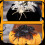 Spiders Pumpkin Figurines Decors Halloween Pumpkin-Black 5