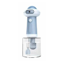 Badeschaumgenerator für Haustiere, sanfte Schaumwirkung,-Blau