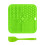 Plat de repas pour animaux de compagnie en-Tapis vert herbe avec 1