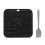 Cats Feeding Mat Dishwasher Safe Slow-Black mat with grey 1