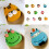 User friendly Woolen Drink Coaster Funny Cartoon-Little rabbit 3