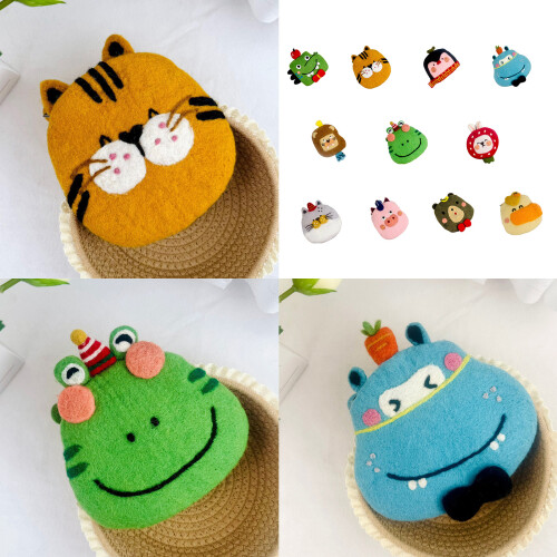 User friendly Woolen Drink Coaster Funny Cartoon-Little rabbit 2