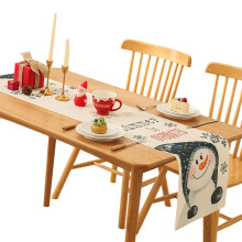 Nappe de vacances réutilisable, décorations de noël,-6