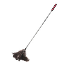 Ceiling Fan Duster Extendable Ostrich Feather Duster with Telescoping Long Handle for Ceilings and Blinds