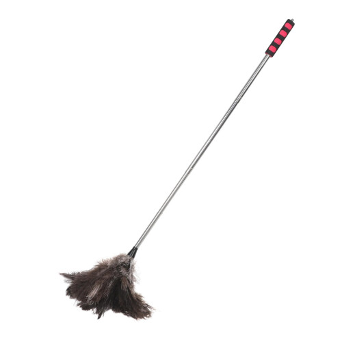 Ceiling Fan Duster Extendable Ostrich Feather Duster with Telescoping Long Handle for  Ceilings and Blinds