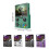 (White) x6 3.5 Inch IPS Screen Handheld Game Players Dual Joystick Game Retro 3