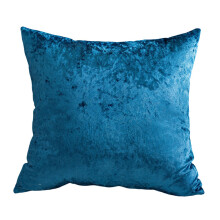 Polyester bloemenkussensloop Europese ontwerpen-Blauw
