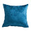 Polyester bloemenkussensloop Europese ontwerpen-Blauw 1