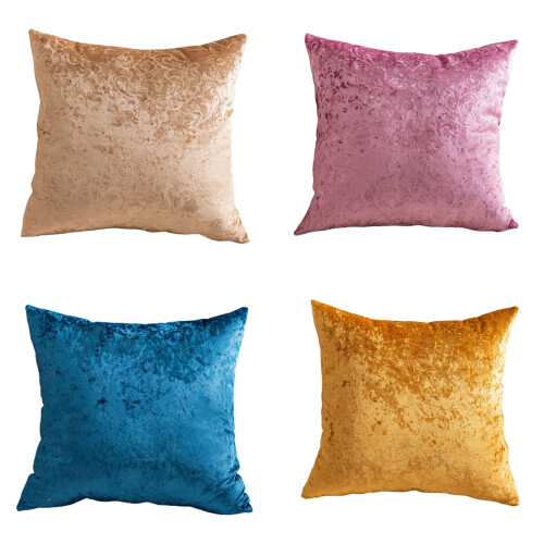 Polyester Pillowcase With European Styles Sofa Bed Car-Gold 1