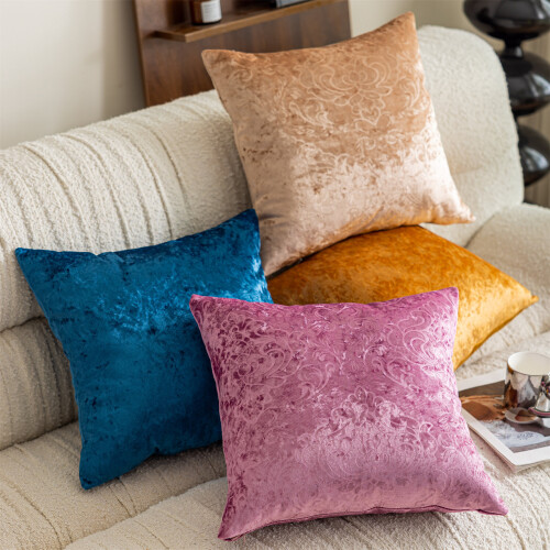 Polyester Pillowcase With European Styles Sofa Bed Car-Gold 2