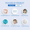 Disposable Blue Face Mask 50 Pack, Breathable 3 Layer Protection with Comfortable Earloop Design 4
