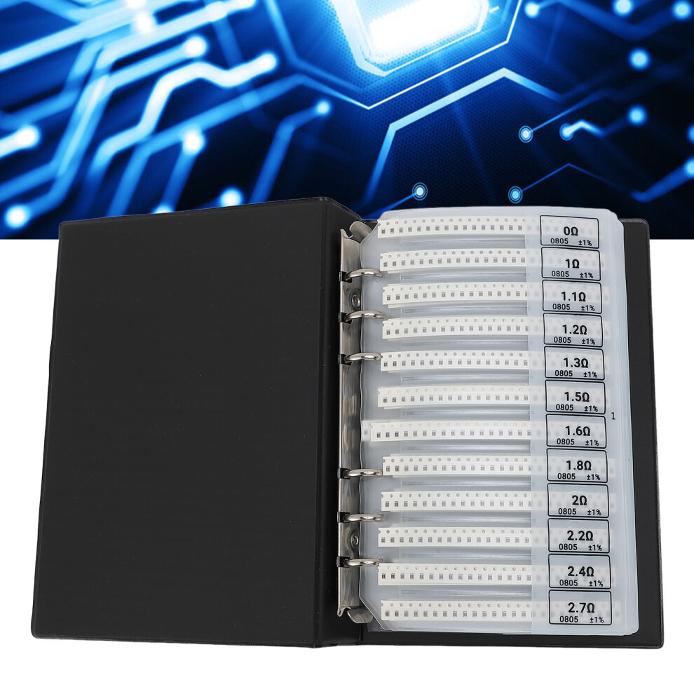 0805 Smd Resistor Sample Book - 170 Values, 1% Pvc 4951393664514