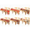 Holiday Table Runner Washable Christmas Dinner Party Tabletop-5 4