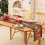 Couverture de table à manger de Noël en tissu robuste pour les-3 6