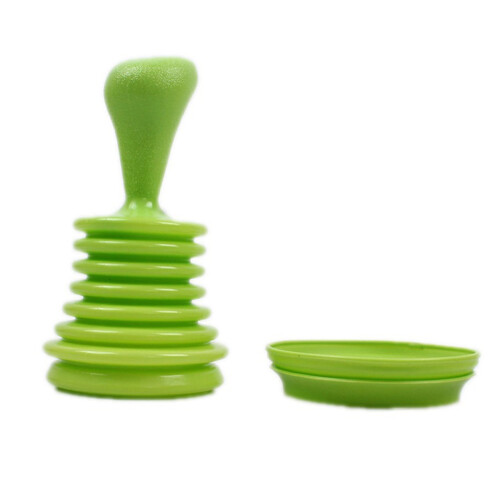 Ergonomic Sink Drain Squeeze Cleaner Clog Remover For-green
