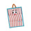 Coussin de refroidissement confortable pour chien,-XS Latté rayé 1