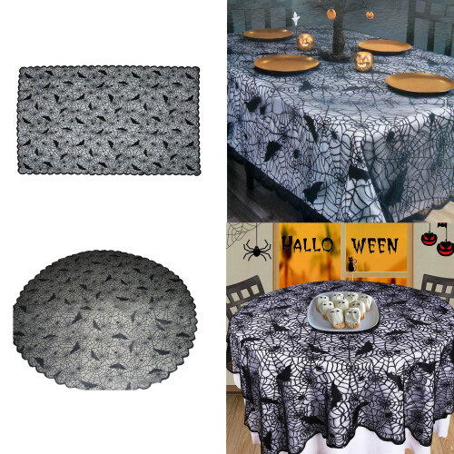 Polyester Table Cover Decorative Sheer Lace Designs Easy-A 2