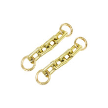 2 stuks portemonnee verlengketting 1,6 cm lange tasriem-goud