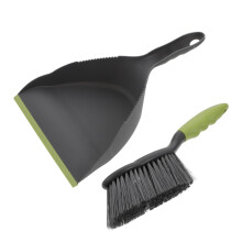Mini Broom and Dustpan Set with Micro Brush for Quick Desktop Cleanups Home Office Use