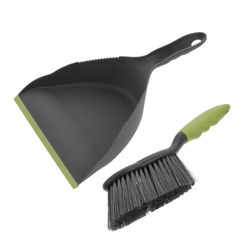 Mini Broom and Dustpan Set with Micro Brush for Quick Desktop Cleanups Home Office Use