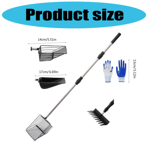 Stainless Steel Poultry Manures Shovel Easy Coops Waste 2