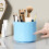 Moderne rotierende Make-up-Pinselbecher aus Kunststoff,-Rosa 5