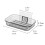 Creative Soap Holder With Adhesive For Easy-Transparent black 4