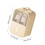 Odor Resistant Shoe Organizers With Ventilated Side-Beige 1 4
