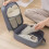 Odor Resistant Shoe Organizers With Ventilated Side-Beige 1 5