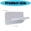 Contemporary Wall Mount Key Hanger Moisture Resistant For-White 3
