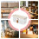 Mit Klebstoff unter dem Tisch montierte Organizer,-S 3