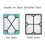 2 Pack Fabric Sheet Metal Clamps Secures Fit-2 4 clips white 6
