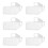 Multipurpose Kitchen Storage Shelf Sturdy Plastic-White 1